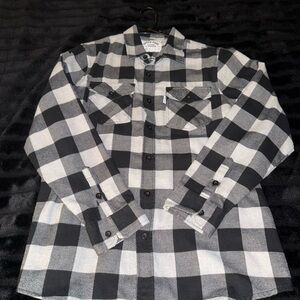 Black and White Flannel